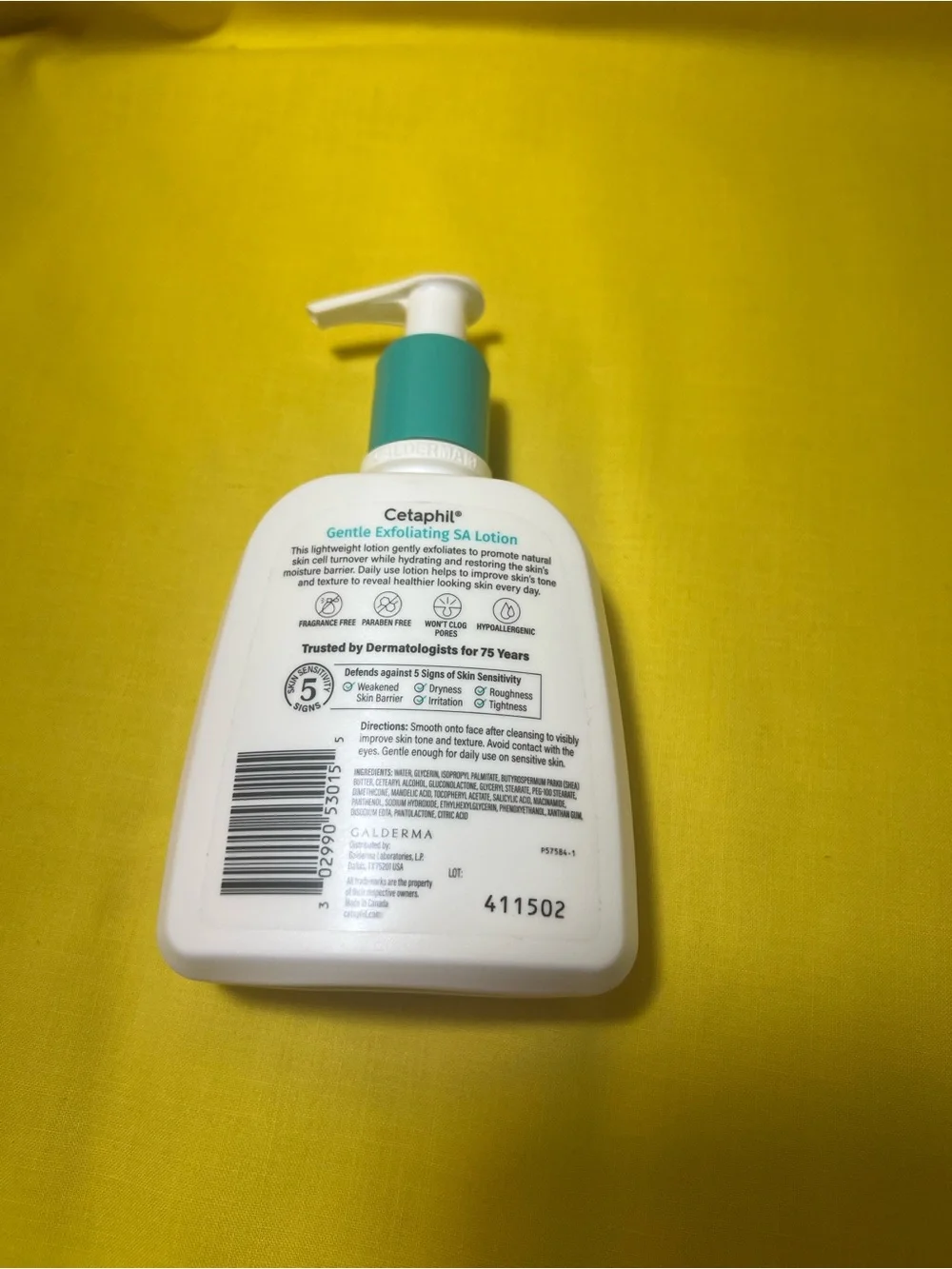 Cetaphil Gentle Exfoliating & Hydrating SA Lotion 6 piece bundle